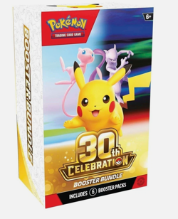 Pokemon Presale 6x 30th Anniversary Booster Bundles Preorder Ships by (10/02) - Image 1