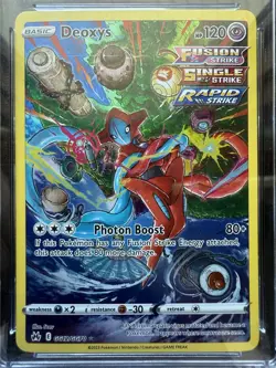 Pokemon Deoxys GG12/GG70 Crown Zenith: Galarian Gallery Holo Blue Label CGC 10 - Image 2