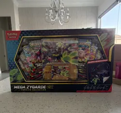 Pokemon Mega Zygarde-EX Premium Collection Box Sealed Promo English 2026 - Image 1