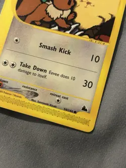 Pokemon TCG Eevee 54/144 Skyridge Regular Common - Image 5