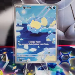 Spheal 199/191 Surging Sparks Illustration Rare Pokemon TCG - Image 1