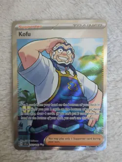 Kofu - 165/142 Stellar Crown Pokemon Holo NM - Image 1