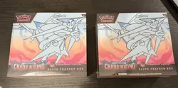 Pokemon TCG Chaos Rising Pokemon Center ETB Elite Trainer Box (Lot of 2) - Image 2