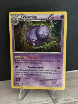 Weezing #XY163 Cosmos Holo Promo XY Pokemon TCG - Image 1