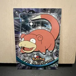 Topps Slowpoke #79 Blue Logo Non Holo Series 1 Pokemon - Image 1