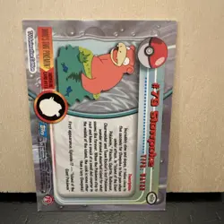 Topps Slowpoke #79 Blue Logo Non Holo Series 1 Pokemon - Image 2