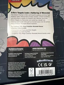 Pokemon TCG: Mega Evolution-Ascended Heroes Collection - Erika + bonus items - Image 2