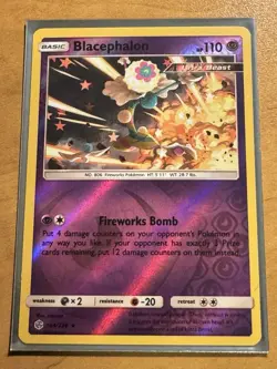 Blacephalon 104/236 Reverse Holo - Pokemon Cosmic Eclipse - NM - Image 1