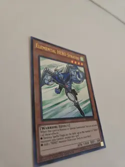 Yu-Gi-Oh Elemental HERO Stratos JMPS-EN008 Ultra Rare LP/NM Limited Edition - Image 3