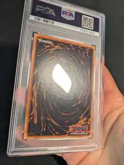 Yugioh Mask of Restrict LON-018 1st Edition Ultra Rare PSA 9 Mint! - Image 4
