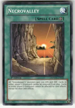 Necrovalley SDMA-EN025 1st Edition Structure Deck: Marik NM Yu-Gi-Oh - Image 1