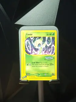 Pokemon Black Star Promo Celebi #50 Stamped Card 4Ever *NM* - Image 1