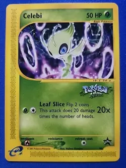 Celebi - Pokemon 4Ever - #50 - Black Star Promo - (LP) - Pokemon TCG - 2002 - Image 1