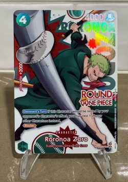 Roronoa Zoro Round 1 One Piece Promo PRB02-006 NM English - Image 1