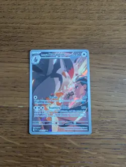 Larry's Staraptor Ascended Heroes 249/217 Art Illustration Rare Pokemon TCG Card - Image 3
