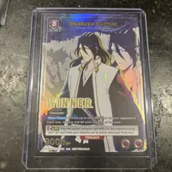 Byakuya Kuchiki Winner U Union Arena Promotion Bleach Thousand Year BLC-1-0-049 - Image 1