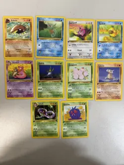 1st Edition Pokemon Cards Lot of 10 - Image 1