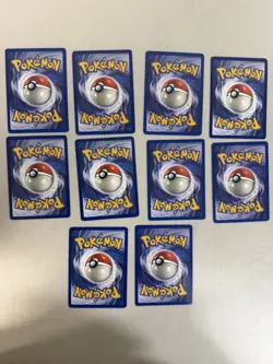 1st Edition Pokemon Cards Lot of 10 - Image 2