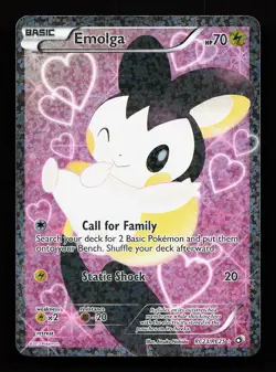Emolga (Full Art) RC23/RC25 Legendary Treasures: Radiant Collection Pokemon Card - Image 1