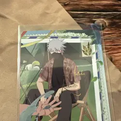 Kakashi Hatake NRV01-PU-004L4 English Naruto Kayou Card Heavens Scroll NM - Image 3