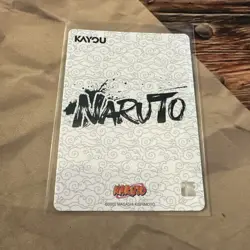 Kakashi Hatake NRV01-PU-004L4 English Naruto Kayou Card Heavens Scroll NM - Image 5