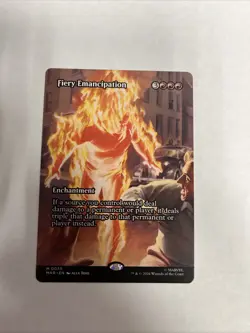 Fiery Emancipation Borderless Nonfoil Card #0070 MTG LP - Image 1