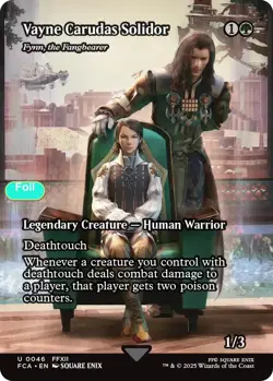 Vayne Carudas Solidor - Fynn, the Fangbearer (Showcase) - Foil - FCA - 46 NM/LP - Image 1