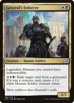 General's Enforcer [Ikoria: Lair of Behemoths] Lightly Played - Image 1