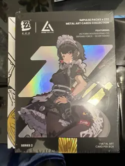 Zenless Zone Zero Metal Art Card Collection S2 + 2 Random Art Cards Anime NYC 25 - Image 2