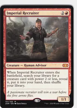 Imperial Recruiter #131 Double Masters Regular Mythic - Image 1