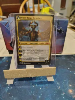 Nicol Bolas, the Ravager Nicol Bolas, the Arisen M19 MTG 218 - Image 2