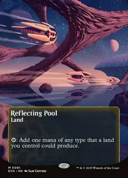 MTG Reflecting Pool (0081) - Borderless, NM-Mint, English Edge of Eternities: St - Image 1