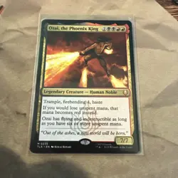 1x Ozai, the Phoenix King - Avatar Mythic! NM Mint! Regular! #0235 - Image 1