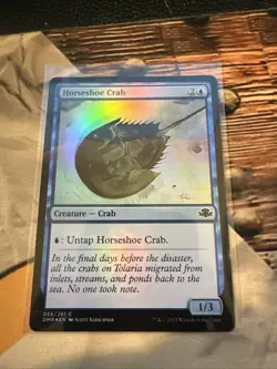 MTG Horseshoe Crab Dominaria Remastered Foil #055 - Image 1