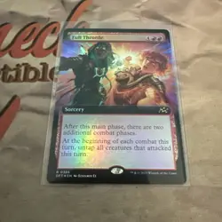MTG Magic Full Throttle 386 Extended Art Aetherdrift NM Regular - Image 1