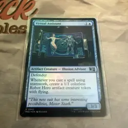 Virtual Assistant - 643 - Foil - MSC - NM - MTG Magic the Gathering - Image 1
