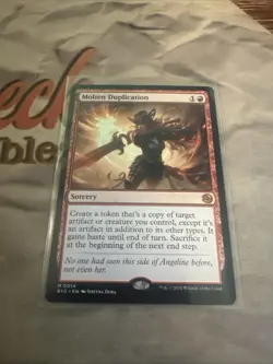 Wizards of the Coast Molten Duplication M 0014 Mythic Regular Red EN 2024 1R - Image 1