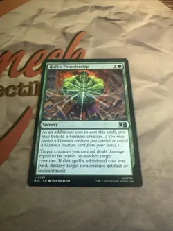 Hulk's Thunderclap - 0725 - Commander: Marvel Super Heroes MSC - MTG NM/M - Image 1