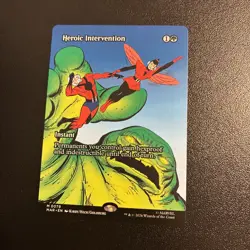 Heroic Intervention (Borderless) Marvel Universe Eternal-Legal Regular. M 79 NM - Image 1