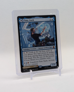 MTG - Tony Stark - Regular Mythic #80 - Marvel Super Heroes NM - Image 1