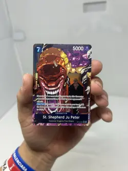 St. Shepherd Ju Peter (Alternate Art) OP13-084 Carrying On His Will Foil - Image 2