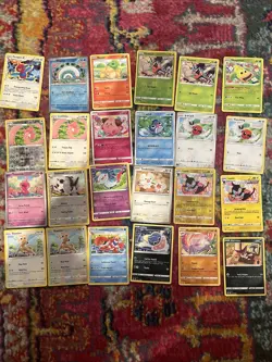 24x Shibuzoh. Illustrator Highlight Card Lot W/ Reverse Holos Cute Pokemon Cards - Image 1