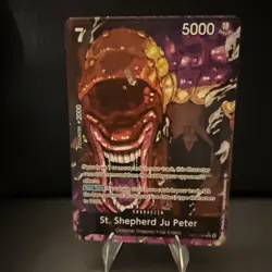 St. Shepherd Ju Peter (Alternate Art) OP13-084 Carrying On His Will Foil One - Image 1