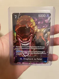 St. Shepherd Ju Peter (Alternate Art) OP13-084 Carrying On His Will Foil - Image 1