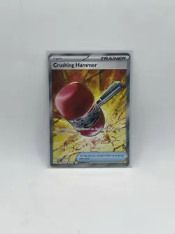 Pokemon TCG - Crushing Hammer 105/084 - Pitch Black - Holo Ultra Rare Card - Image 1