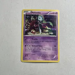 Pokemon TCG 2013 Legendary Treasures Card -- Meloetta 78/113 Holo - Image 1