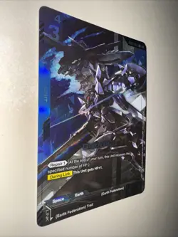 Gundam Card Game Gundam Delta Plus GD01-006 R+ Foil English AA Alt Art CCG TCG - Image 2