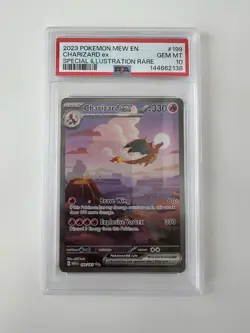 PSA 10 Charizard ex SIR 199/165 Pokemon 151 Scarlet & Violet 2023 ENGLISH - Image 1