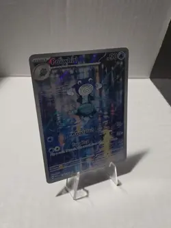 Pokemon TCG Poliwhirl Full Art 176/165 151 Card NM/M Condition - Image 2