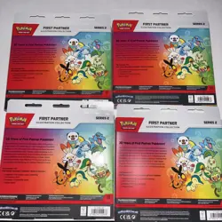 Pokemon First Partner Illustration Collection Series 2 x4 Sealed Bundle New - Image 2